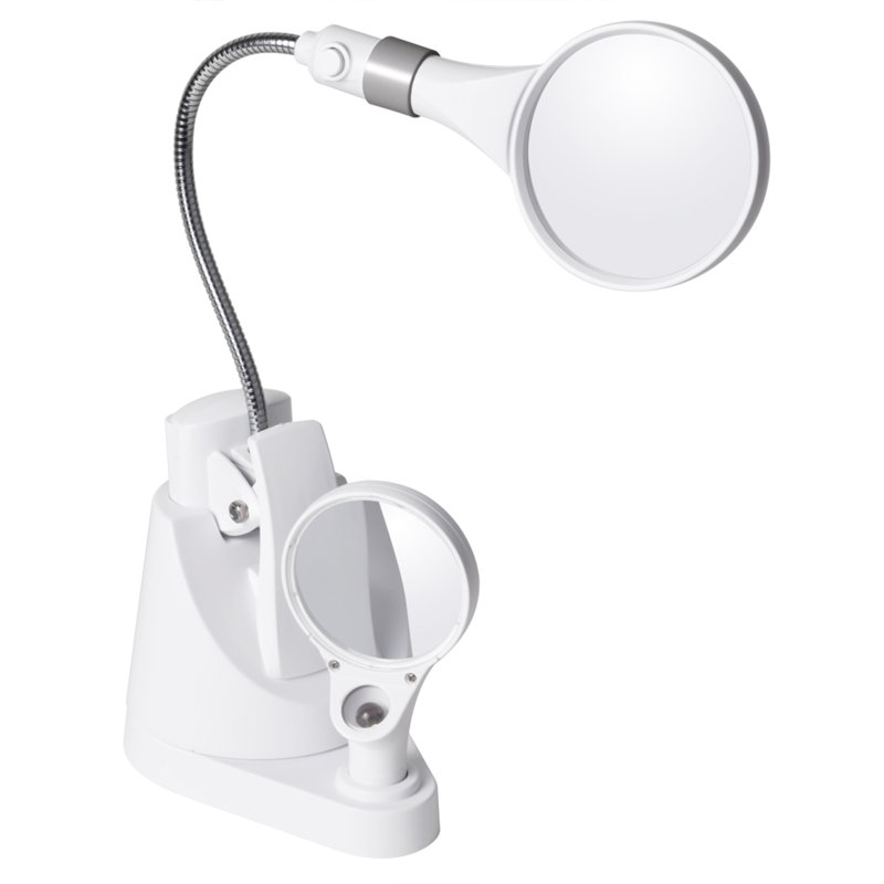 Lampe à pince blanche 16,63 po