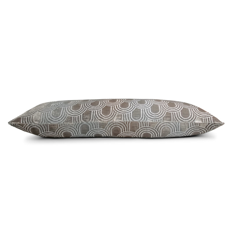 Endless Velvet Pillow Velvet Pillow Cover & Insert, Rectangle 16"H x 36"W, Coyote