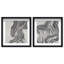 Emotional Set Shadowbox Abstract Print by Oliver Gal, Black Frame, 12 x 12-2118394733-2118394735