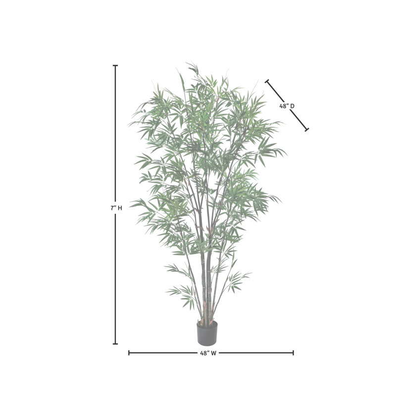 7' Potted Zen Bamboo Tree