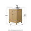 Pendry 24" Freestanding Single Bathroom Vanity with Cultured Marble Top-1155534534-1162222333-1161320270