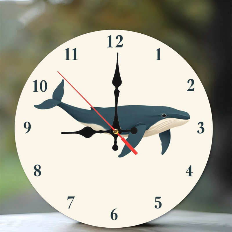 Autumn Fox Wall Clock