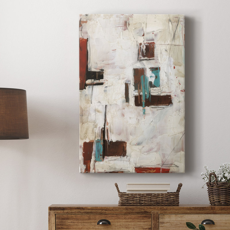 City Blocks I - galerie Cavas sur mesure, H 18 po x l 12 po