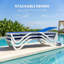 Outdoor Patio Chaise Lounge-319293666