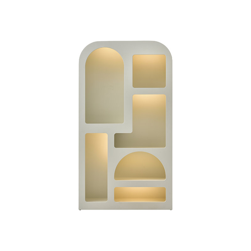 Bibliothèque Cielo albâtre avec lumières DEL