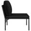 Chaise longue avec coussins 6 pièces Daan