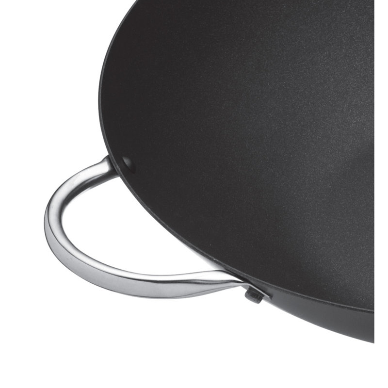 MasterClass Carbon Steel Wok, 35.5 cm