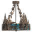 Loon 4 - Light Semi Flush Mount