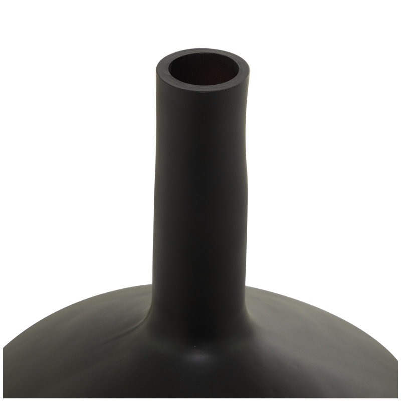 Vase décoratif en verre The Novogratz, Noir, noir, noir, noir