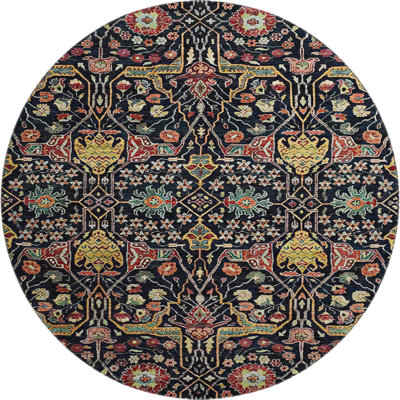 Premium Machine Washable Ducote AMF1132 Global Rug