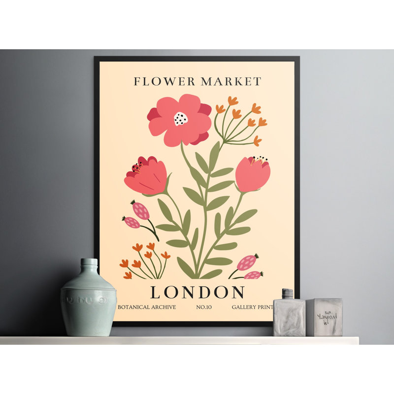 Rosabel 1 Piece Wall Art, 9x11