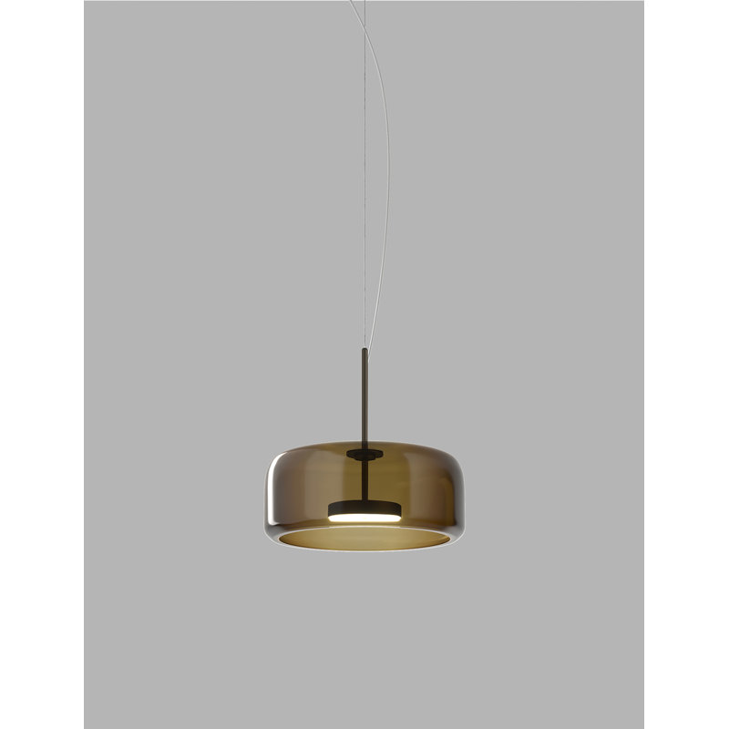 Jube Suspension P Old Green White Matt Gold 2 L2202 Ul, Burned Earth Transparent, 86" H x 15" W x 15" D, Matte Black