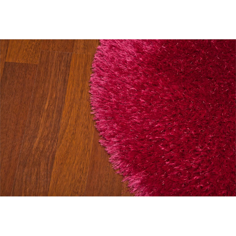 Tapis rond en coton Tulisia, Rond 8 pi 2 po