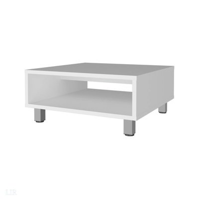 Coffee Table With Open Storage, End Table, End Table