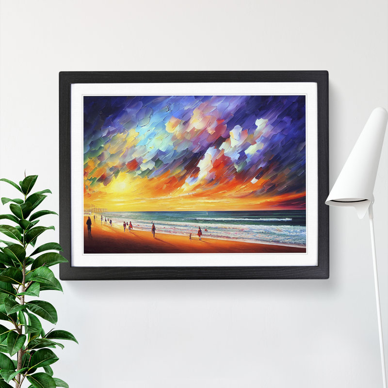 Golden Beach Vol.1 - Framed Print