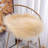 Cream Yellow Shag Faux Sheepskin Fluffy Washable Area Rug-1622963548