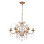 Lustres en cristal 6 lumières Dzesika