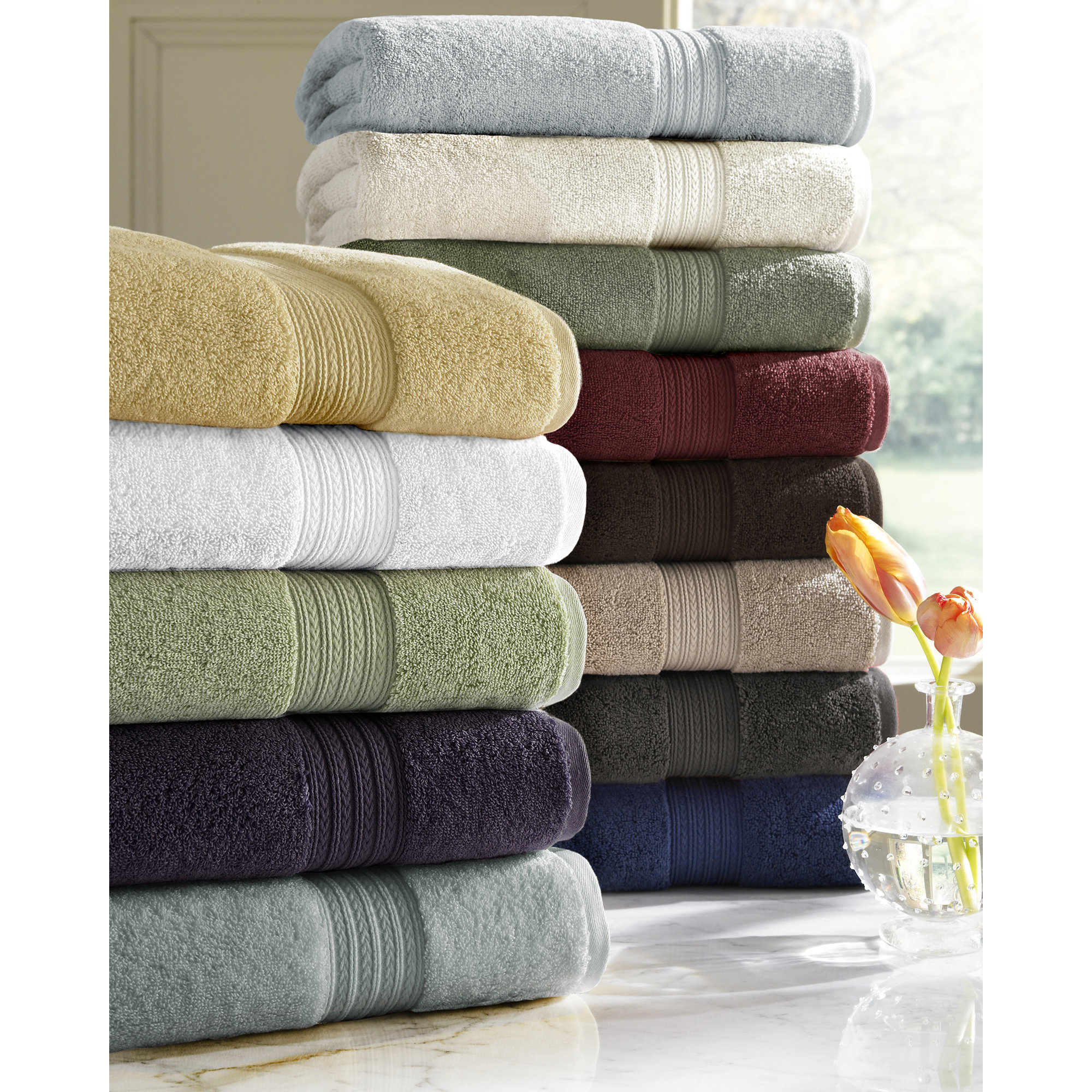 Leone Towel Set, Ivory