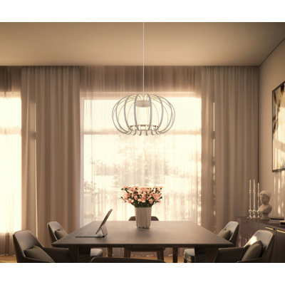 1 - Light LED Geometric Pendant