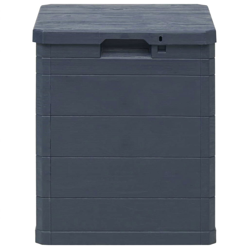 META 42.5 cm W 90 L Lockable Deck Box, Anthracite
