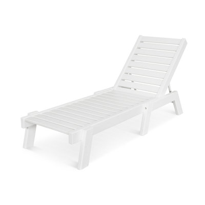 POLYWOOD® Captain 25" Patio Chaise Lounge
