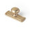 1.18 Inch Classic Cabinet Knob With Rectangular Backplate