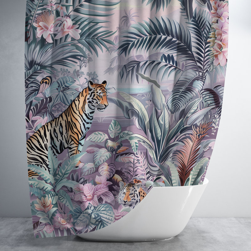 Berardinelli Shower Curtain, 84"H x 71"W
