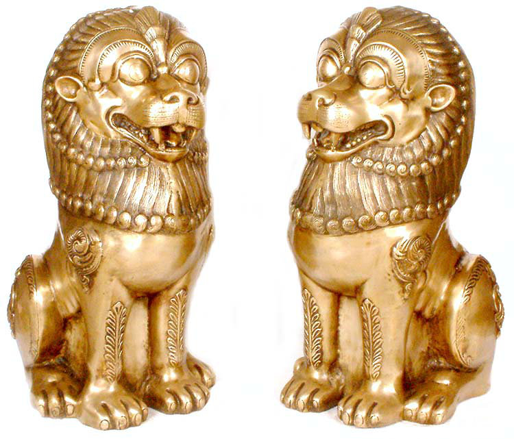 Temple Lions