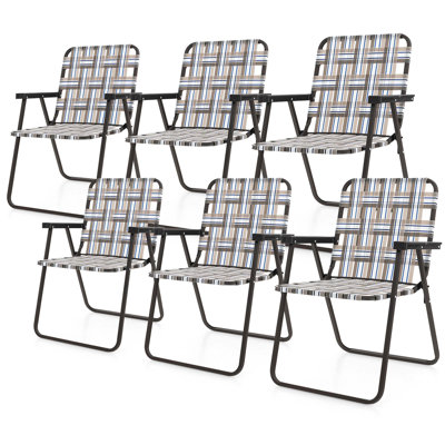 Sherial Folding Beach Chair by Arlmont & Co.
