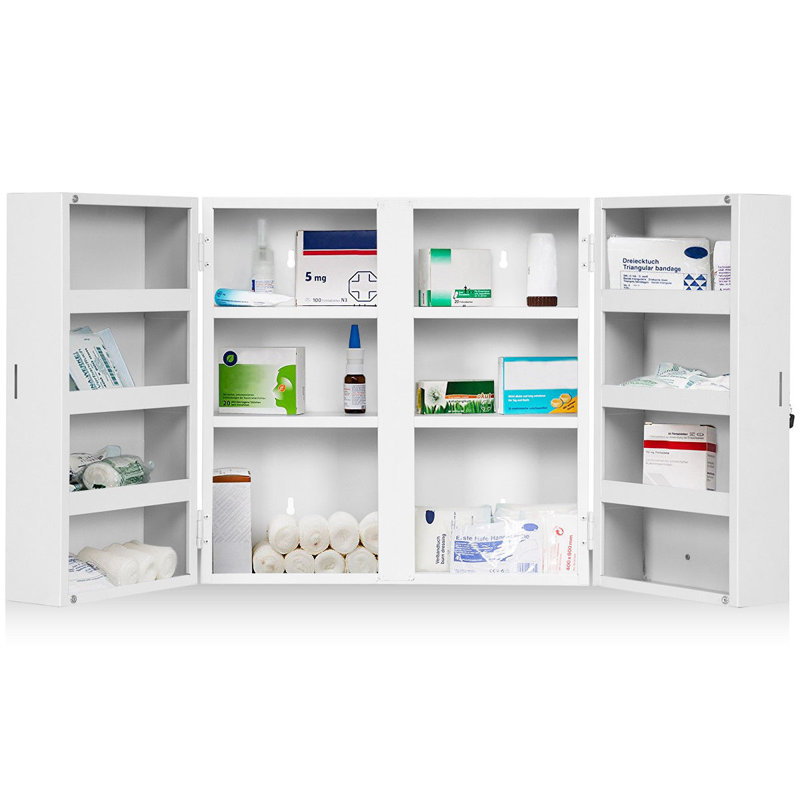 Surface Mirrored Medicine Cabinet and 11