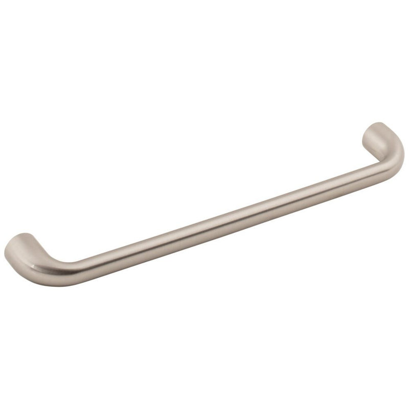 Poignée barre Loxley, Nickel argenté, 5 1/16"