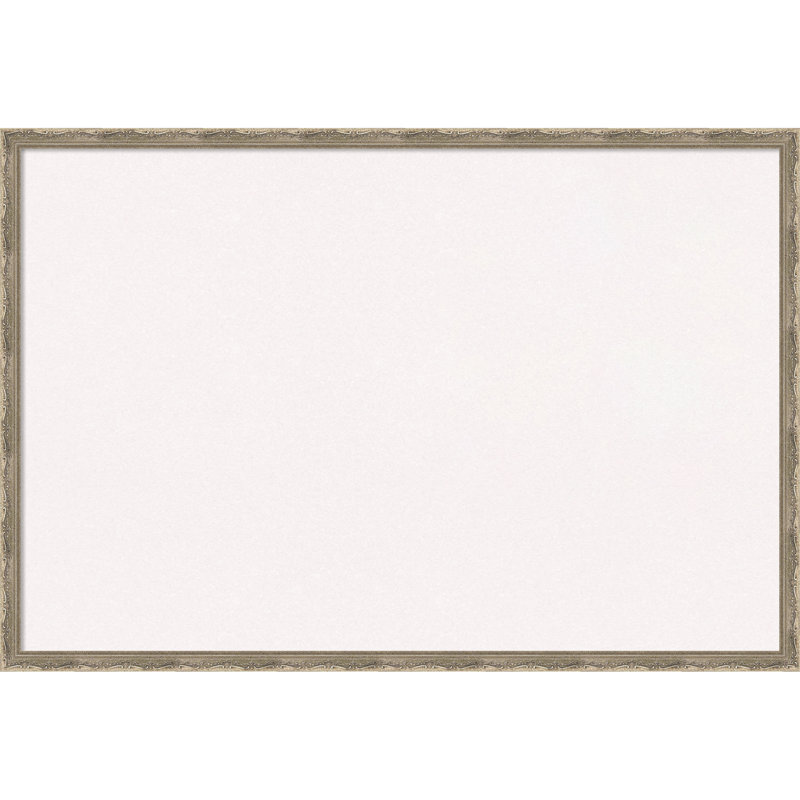 Tableau blanc avec cadre en bois Mila, panneau d'affichage en liège blanc, tableau d'organisation, tableau d'affichage, Blanc