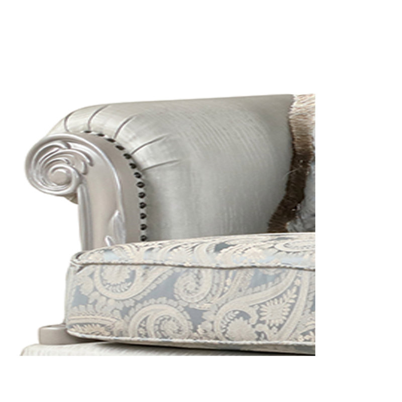 Causeuse de style traditionnel toscan en bois