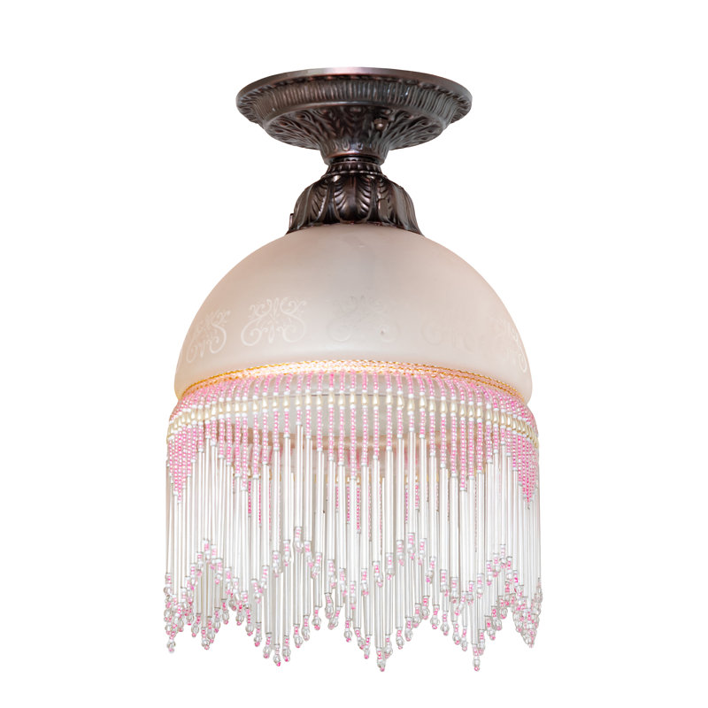 8" Wide Roussillon Flushmount