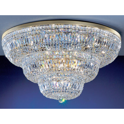 Empress Crystal Semi Flush Mount