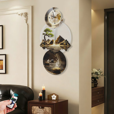 Art Wall Decor With Wall Clock