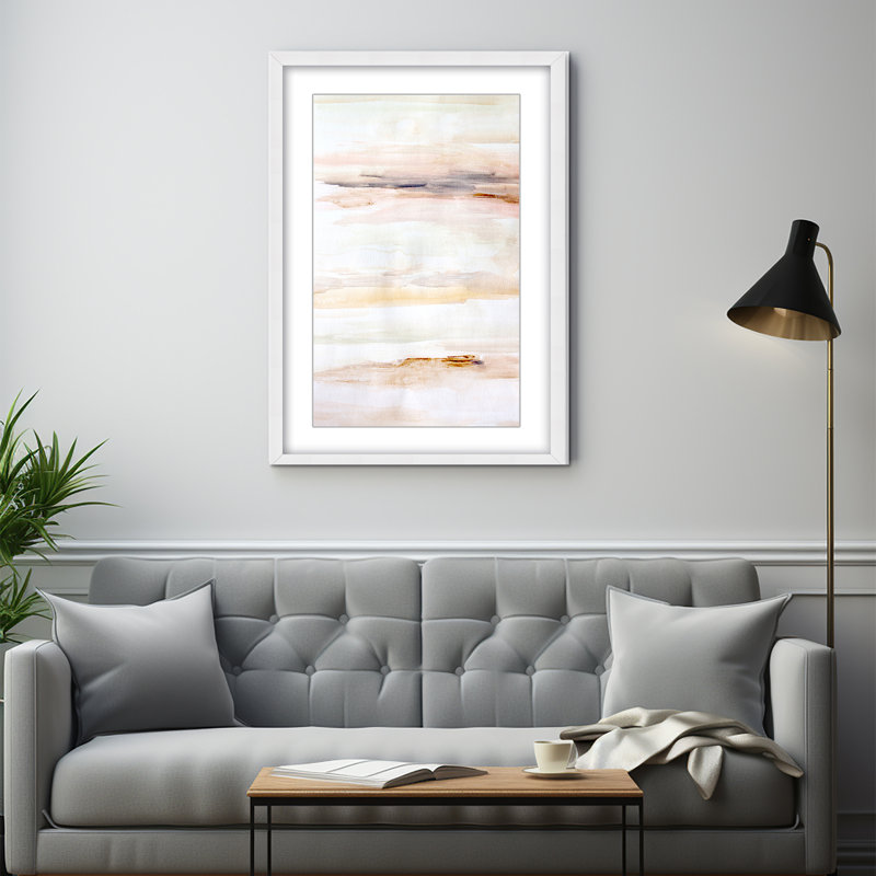Abstract Summer Dusk, 30" H x 24" W