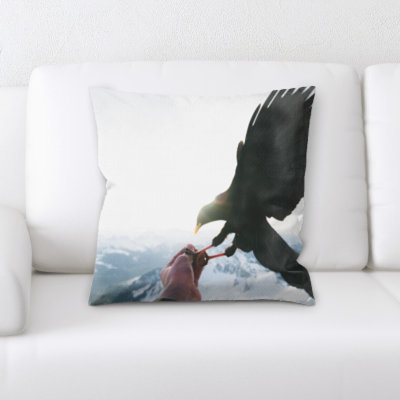 Microsuede Throw Pillow