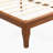 Mid-Century Modern Bamboo Platform Bed - No Box Spring Needed, Wood Slat Metal Support, Easy Assembly-395027727-376953072