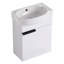 Meuble-lavabo à fermeture en douceur avec lavabo-518753468