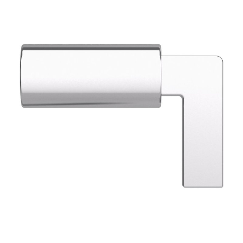 Polished Chrome Contemporary Cabinet Knob with Mounting Hardware
