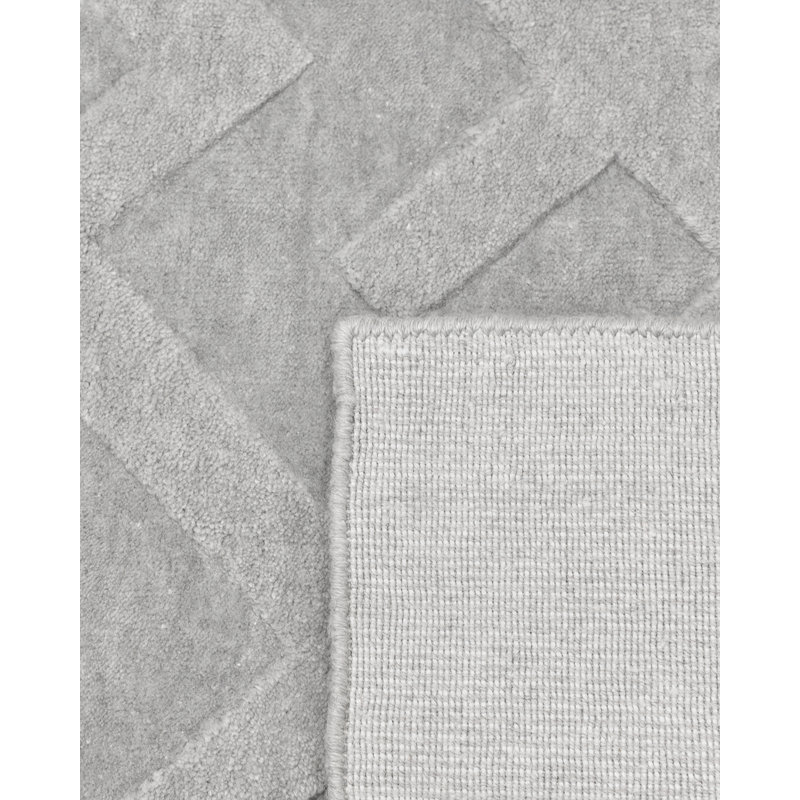 Arlo Area Rug in Light Gray, Rectangle 5' x 8'