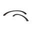 Black 7" Shell Pull Handle-87096350-87096349