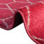 Tapis contemporain Tellaro couleur cerise-61874668