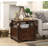 Walnut 2-Drawer End Table