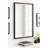 Chayanna Beaded Rectangle Bathroom Wall Mirror-649351764-649351767