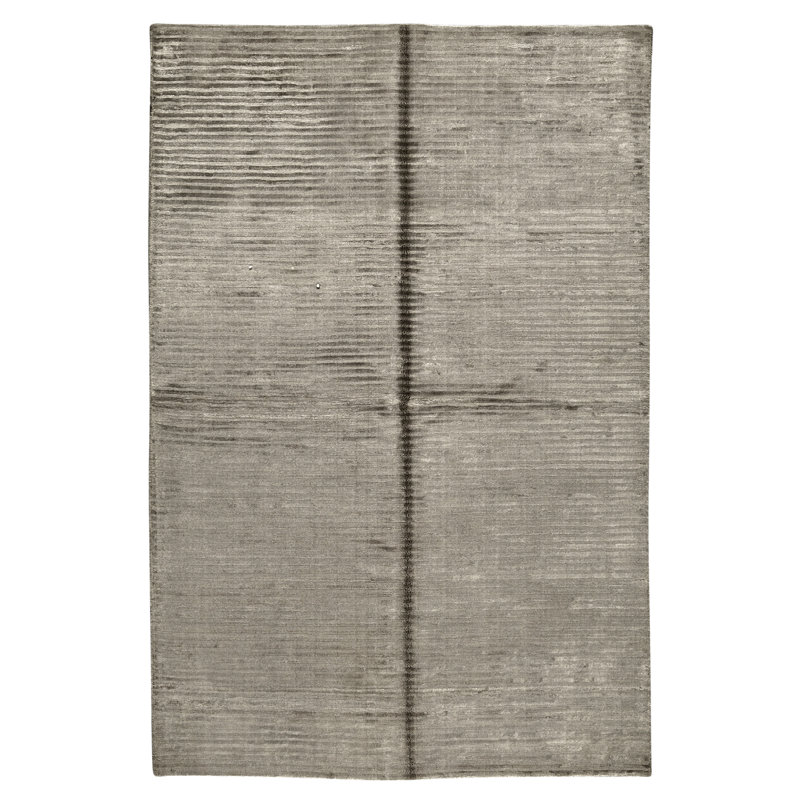 Tapis ivoire noué à la main de haute qualité