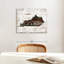 Kentucky Home Map sur impression sur toile-1657869457