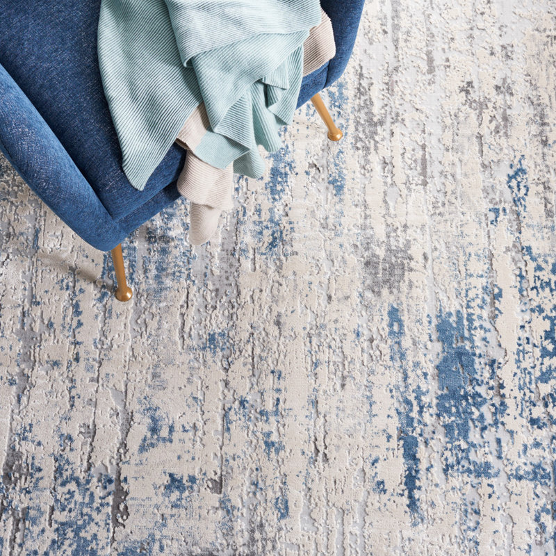 Keyra Performance Abstract Rug, Runner 2' x 8'