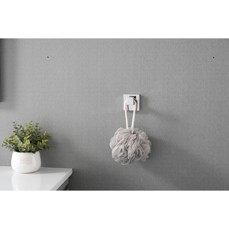 Crochets à serviettes muraux en acier inoxydable pour la salle de bain, la chambre à coucher et la cuisine, Chrome chrome